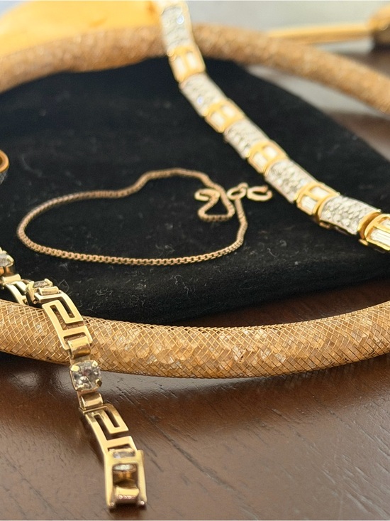 Swarovski Jewelry - Curated Gold Jewelry Mix Includes Swarovski Stardust Necklace